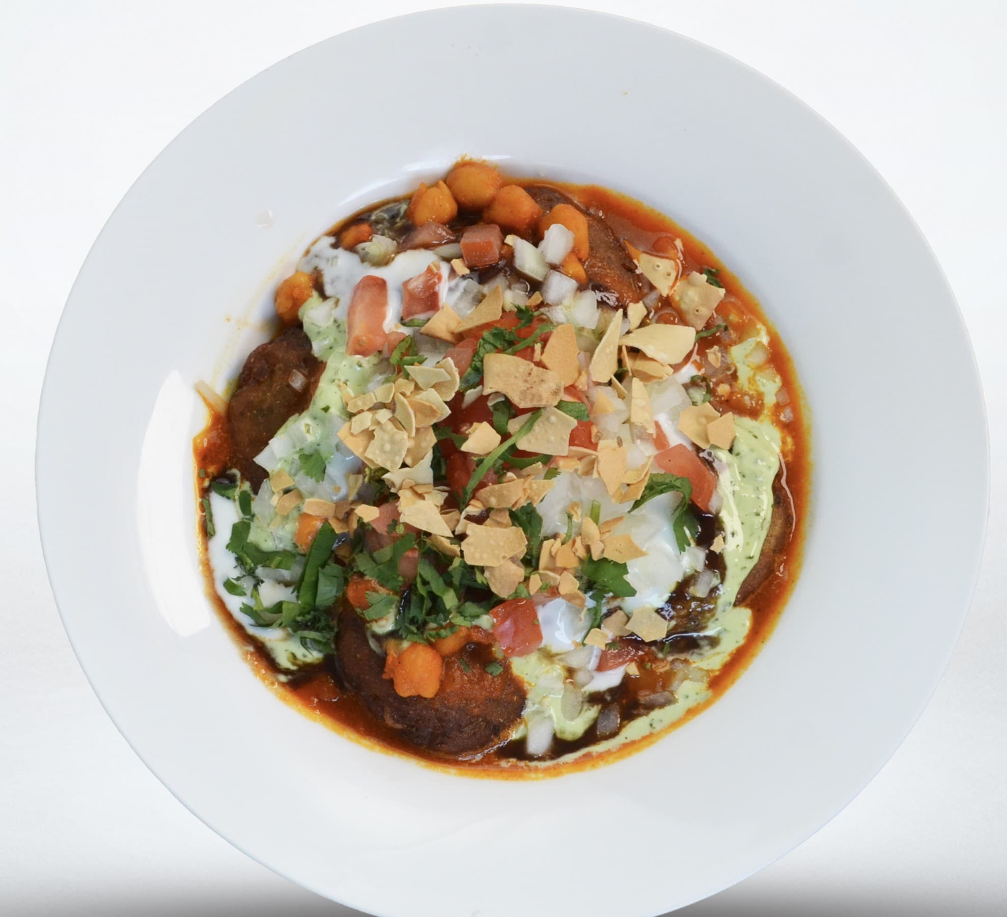 Aloo Tikki Chat